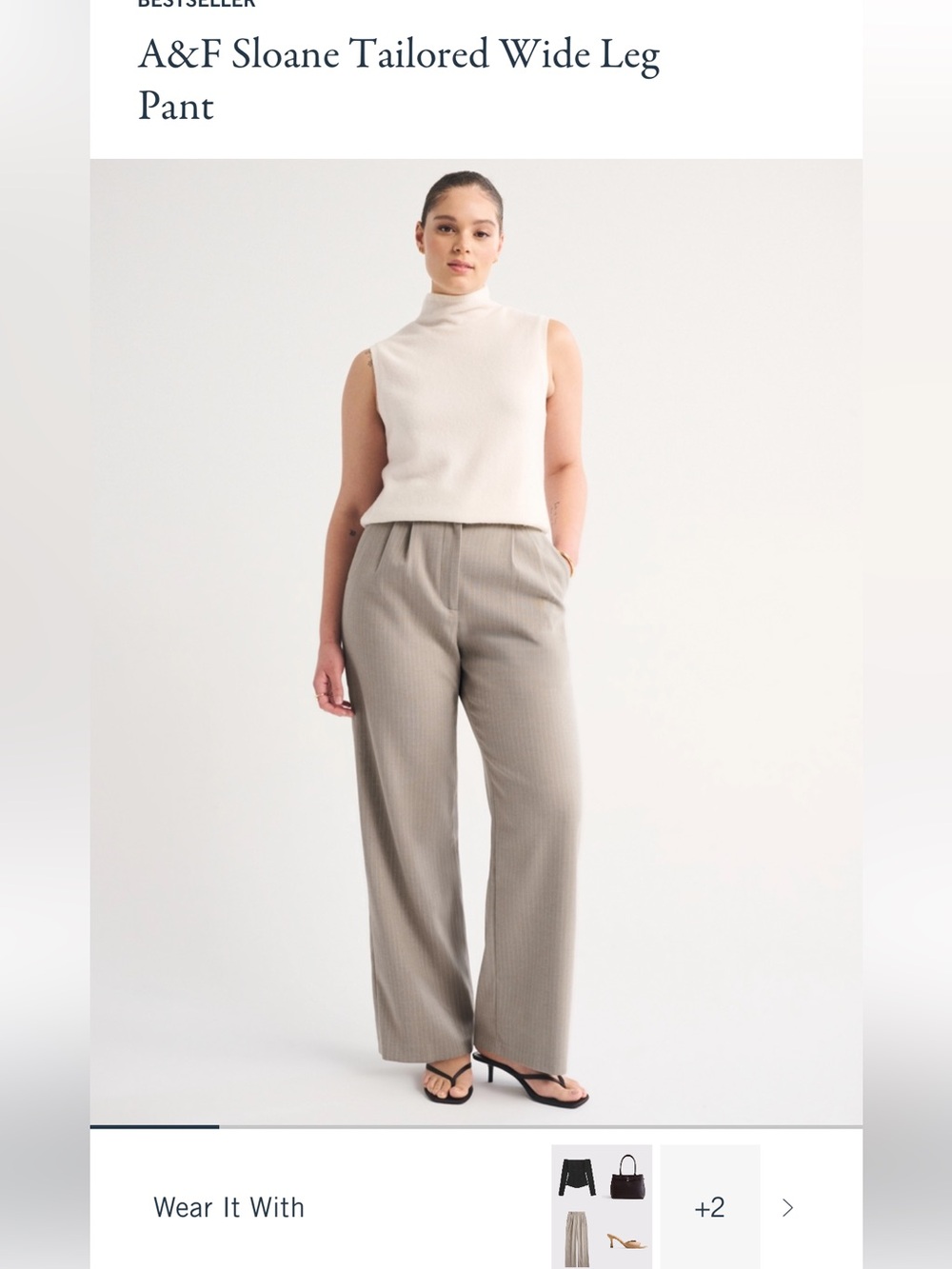 Abercrombie Sloane Trousers in Grey
